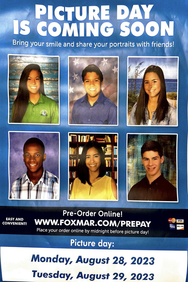 Yearbook_sphs_'s tweet photo. Picture day is next week… Monday, 8/28 or Tuesday, 8/29 during personalized period
ALL Paladins (9-12) will take their photo for an ID 
ALL Underclassmen (9-11) will take their yearbook photo 
1 of 2 https://t.co/EeF9DYd27R