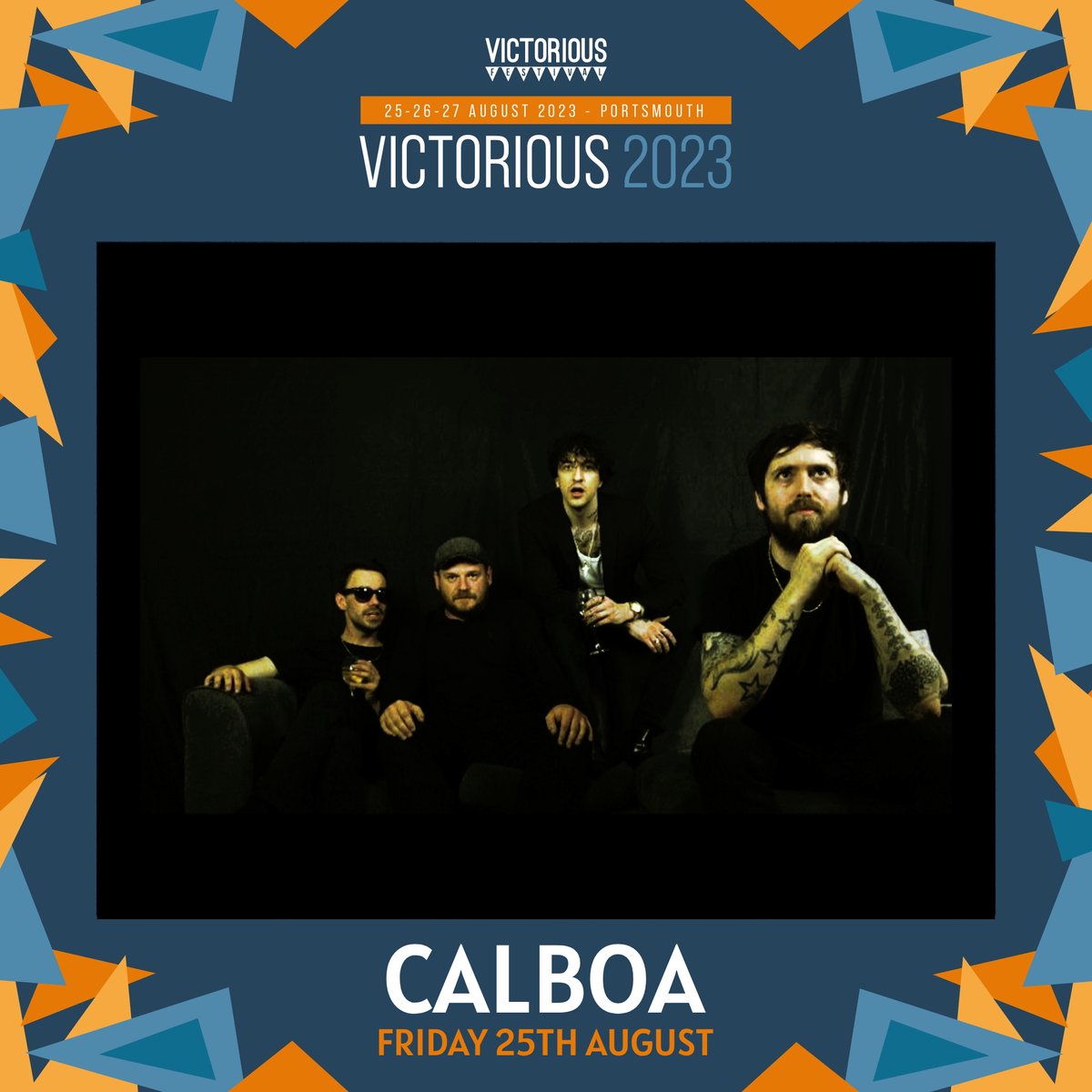 CalboaMusic's tweet photo. This Friday! After knowing about this from Christmas time, it seems mad that it's already come around.

Where the fuck has this year gone?

catch us on the casemates stage at 7.40pm https://t.co/cBn1LeXX79