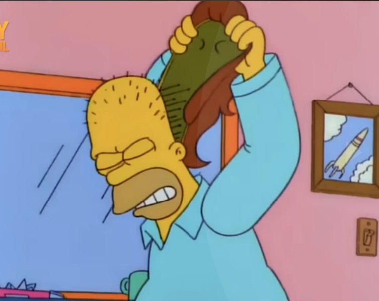 Rua_isBack's tweet photo. @PROMAKOS_ @ElneodimioOrko El peluquín en cuestión:
(Los Simpson ya lo predijeron) https://t.co/zJgPoQvkKW