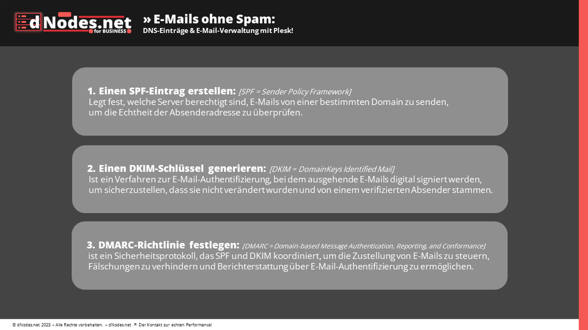 dNodesNET's tweet image. #email - 3 Tipps für sicheren Email-Versand 😇
Wir helfen dir gerne bei der Einrichtung #deiner Email-Adresse!
ticket.dNodes.net