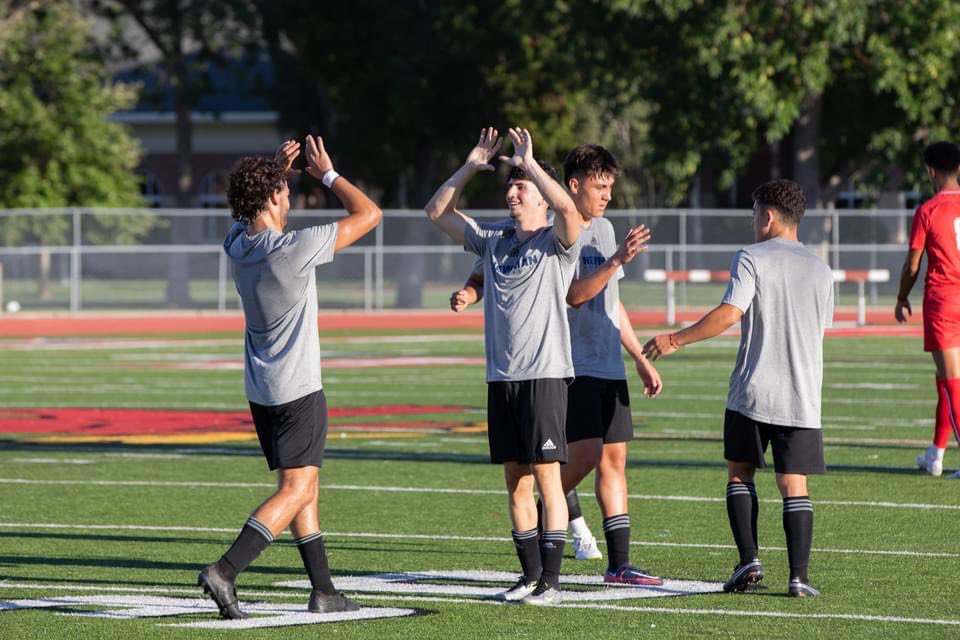 NewmanJets's tweet photo. Soccer season is heating up!! Catch Men's Soccer and Women's Soccer in action at home tonight!

Men kickoff at 7. Women to follow at 9. Bring your water!! #JetPower✈️ https://t.co/ldYniwMGlV