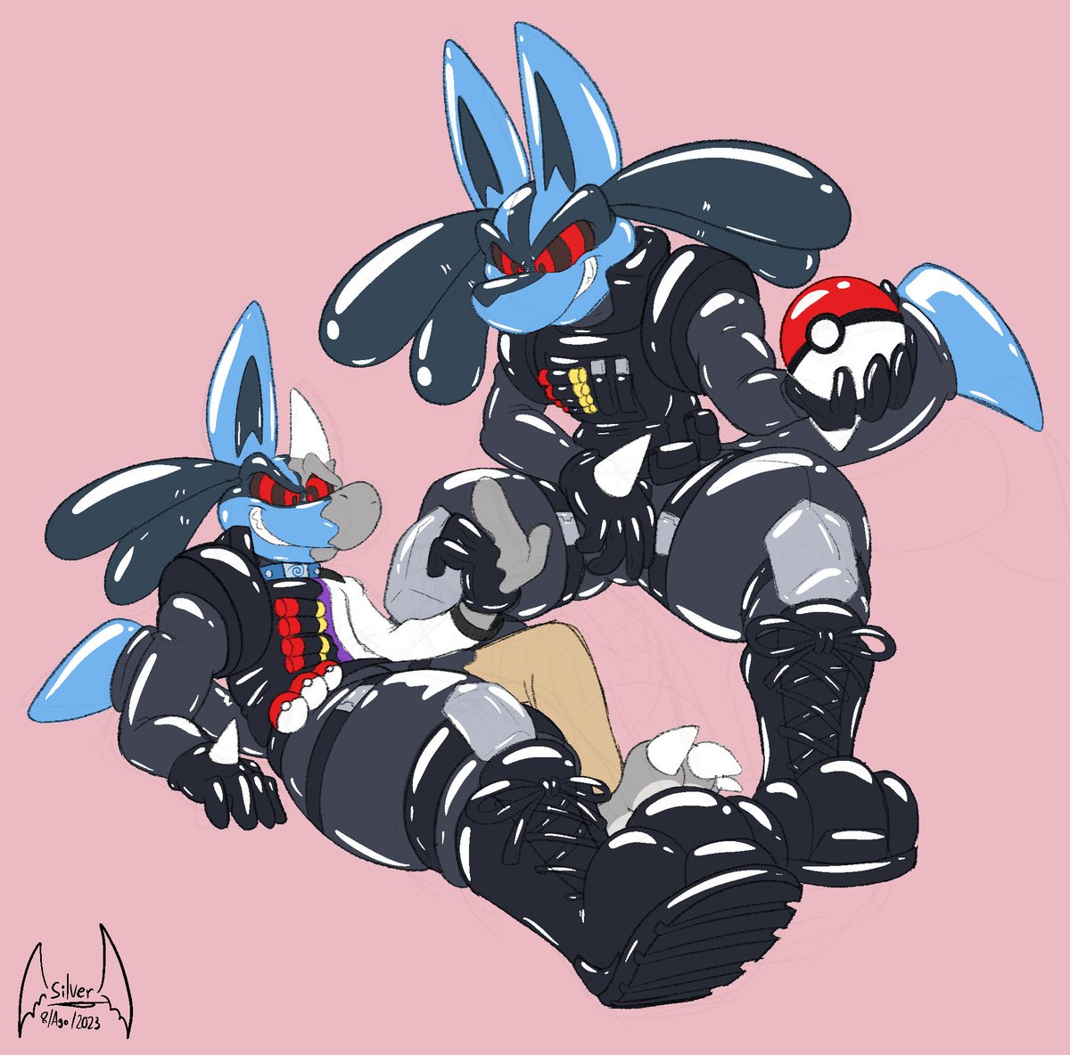 SilverDragon94's tweet photo. COM - Recruiting a New Lucario

Picture for A2126118 (FA) https://t.co/2c2zWkXGQC