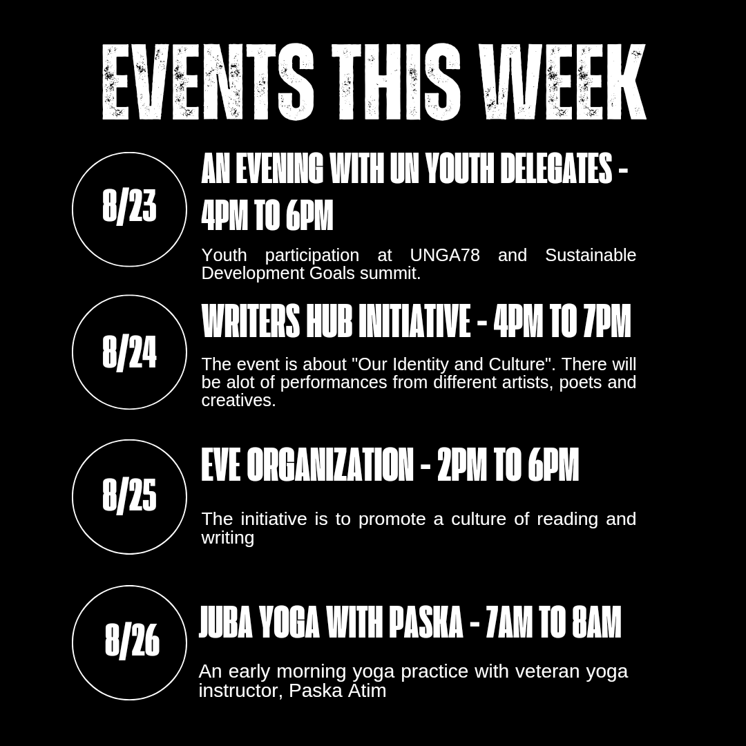 SceniusHub's tweet photo. Events at Scenius Hub this week. Mark your calenders🤩 https://t.co/RurRWkb5O0