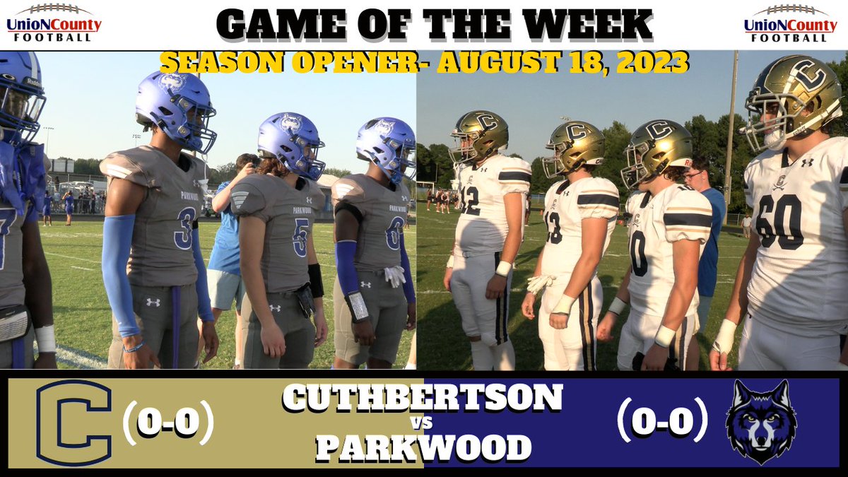 <a href="/CHS_CavsFB/">Cuthbertson Football</a> vs <a href="/ParkwoodFB/">Parkwood Football</a> | Game of the Week Full Game Highlights

➡️ bit.ly/3YKxIN1