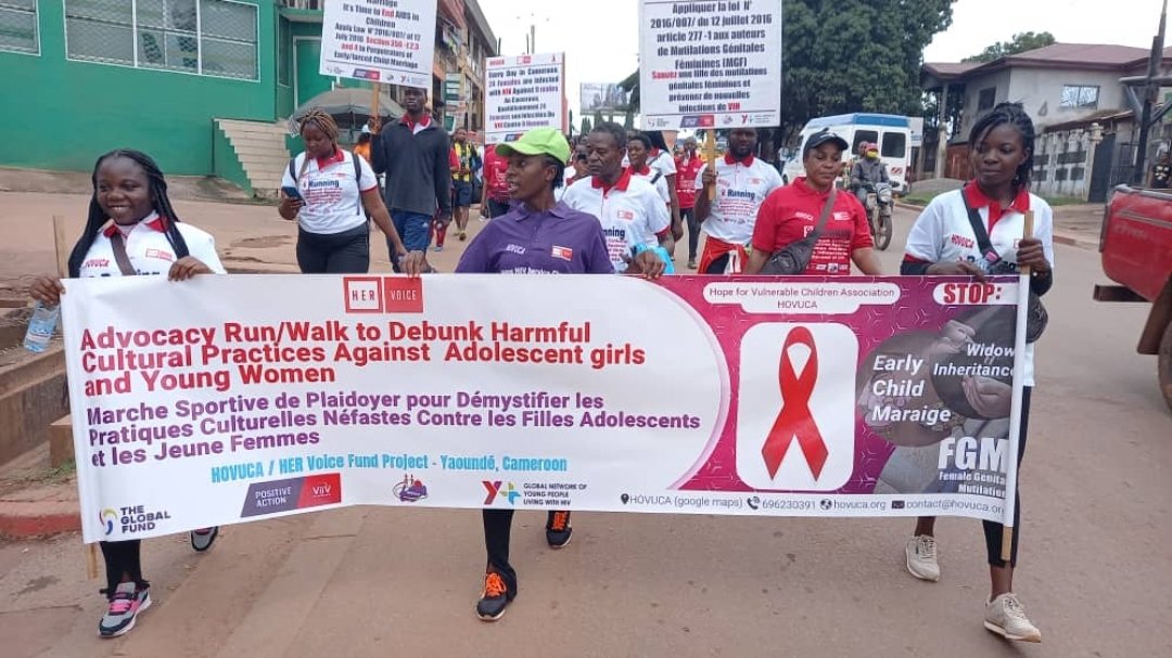 EnoAmbo's tweet photo. #EarlyForcedmarriages, #Femalegenitalmultilation and #Harmfulwidowhoodrites are some of the cultural practices which the vibrant AGYW of @hovuca1, who led the #advocacyrun raised public awareness about, using placards and megaphones.
#HerVoiceFund
#YPlusAimingHigher https://t.co/JdBYoXevFl