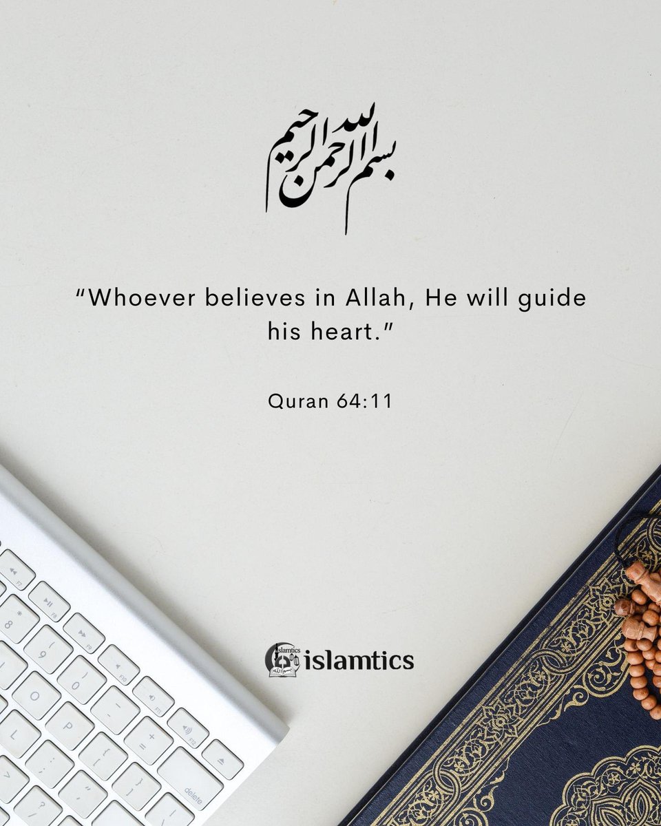 Zayyad_Yazeed's tweet photo. “Whoever believes in Allah, He will guide his heart.” 💯🥰✊🏻 https://t.co/wqBCF3kJ00