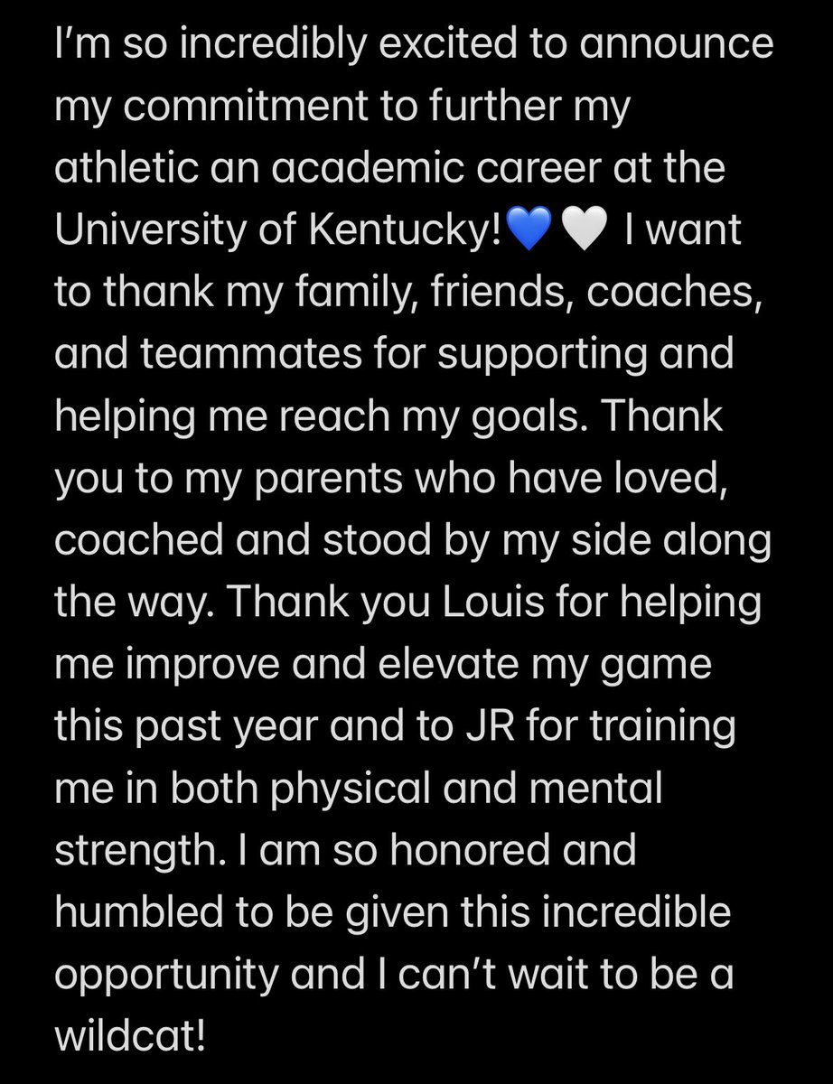 _georgiawatson1's tweet photo. Thank you to the entire @KentuckyVB coaching staff for believing in me. https://t.co/lXSWowpzKs