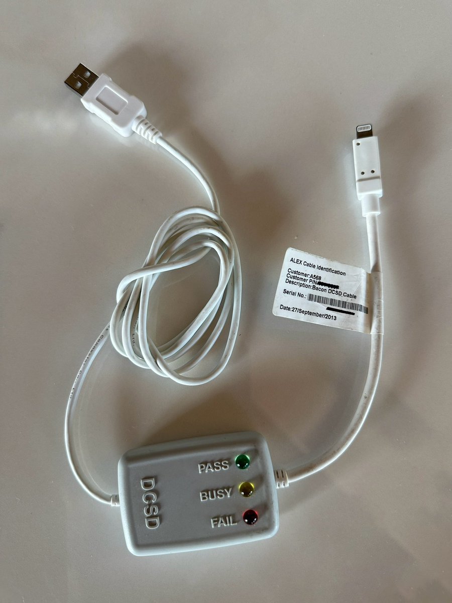 Mb0w_'s tweet photo. DCSD Cable
#apple #appleinternal #dcsd #dcsdcable
#appleprototype https://t.co/3wpCKGPhMJ