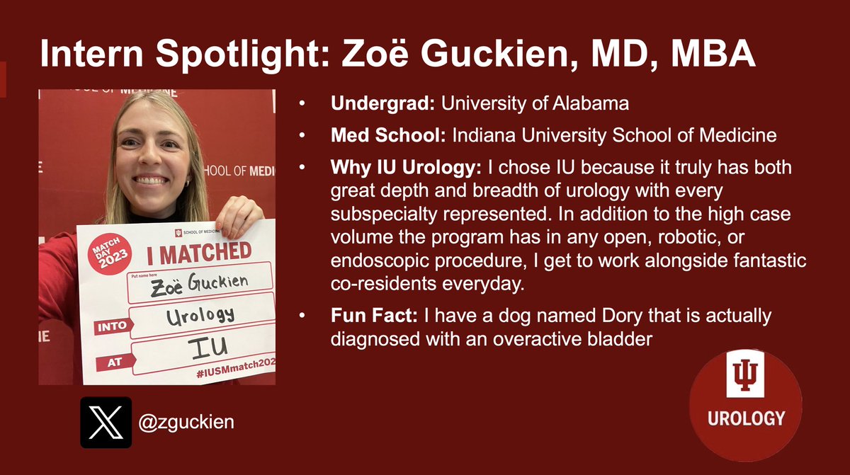 Indiana University Department of Urology tweet media