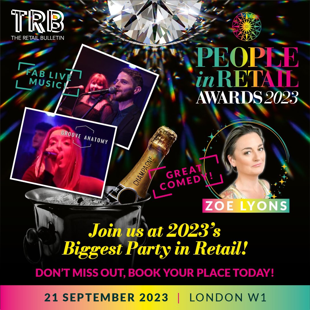 RetailBulletin's tweet photo. Today marks just 1 MONTH until our People in Retail Awards 🏆🥳🎉
All of us at TRB are buzzing to be making the final preparations, and can't wait to celebrate so many outstanding groups & individuals in our industry! #PiRA23 #21September
🔗https://t.co/ZhQehHroEr https://t.co/uQajVjjP4V