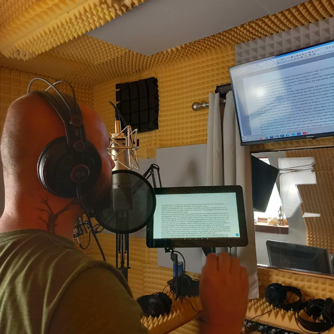 klausstudioRS's tweet photo. Unser nächstes (aber noch lange nicht letztes) #Update ist nun betriebsbereit. Heute war eine kleine #Aufnahme #Session für Hintergrundgerede einer #Hörspielaufnahme.
Vielleicht machen wir ja demnächst #Synchron o.ä. . Man weiß ja nie 😉
#studio #hörspielstudio # #synchronstudio https://t.co/9qmoUy1Lb0