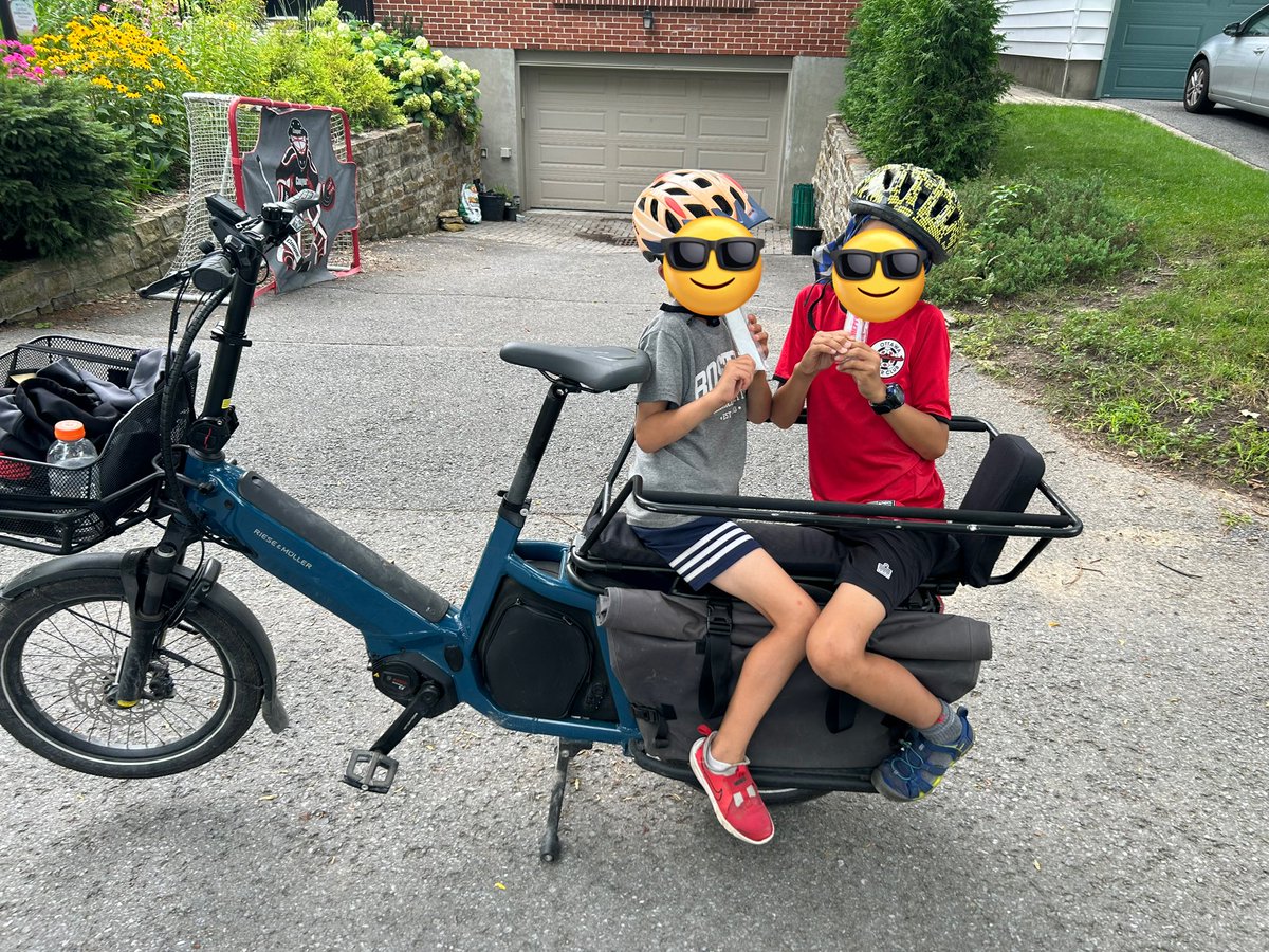 @CBCOntarioToday thanks for doing a segment on e-bikes today. You didn’t spend any time discussing e-cargo bikes in particular, but for more and more families they are an amazing way to live car-free or car-lite with so much value added!!! Please consider this for a follow-up 😊
