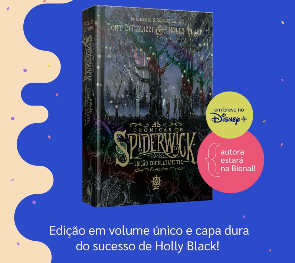 litteraverso's tweet photo. 🆕 Edição em volume único e em capa dura de “As crônicas de Spiderwick”, de Holly Black e Tony DiTerlizzi, será publicado pela @galerarecord  na Bienal do Rio!

O livro deverá chegar às livrarias após o evento. https://t.co/nsD2k9BSK6