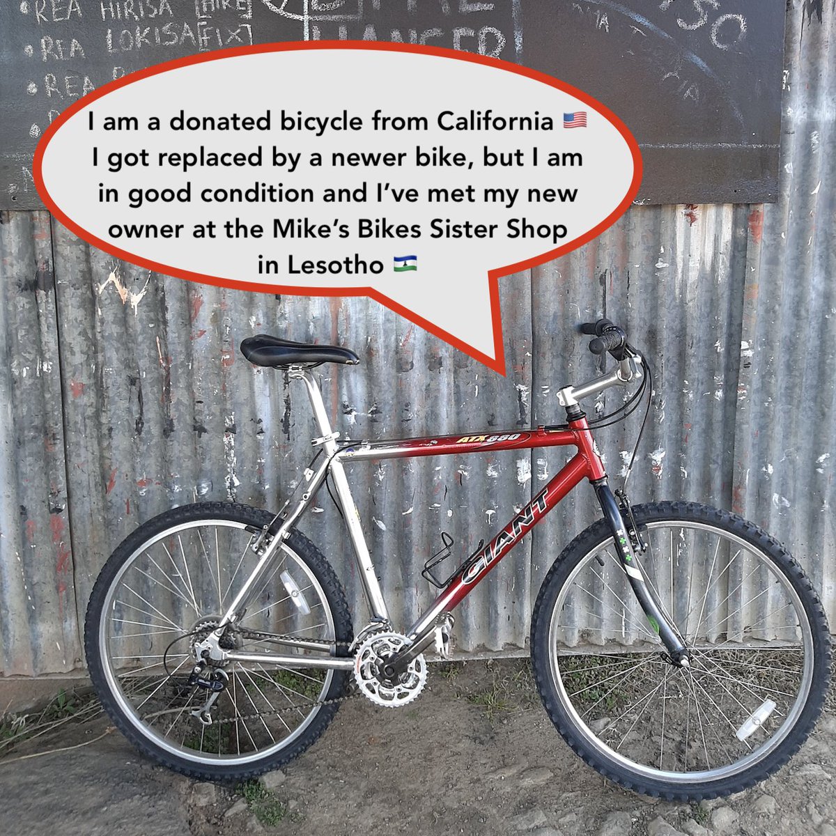 BikesFoundation's tweet photo. Thinking about upgrading? Then you may also want to consider up-cycling your previous bicycle by donating it to the Mike's Bikes Foundation. Our program supports emerging bike shops. Because bicycles make our world go round 💚 #SierraLeone #Lesotho #Kenya #Zimbabwe #Botswana https://t.co/DDRywazHfU