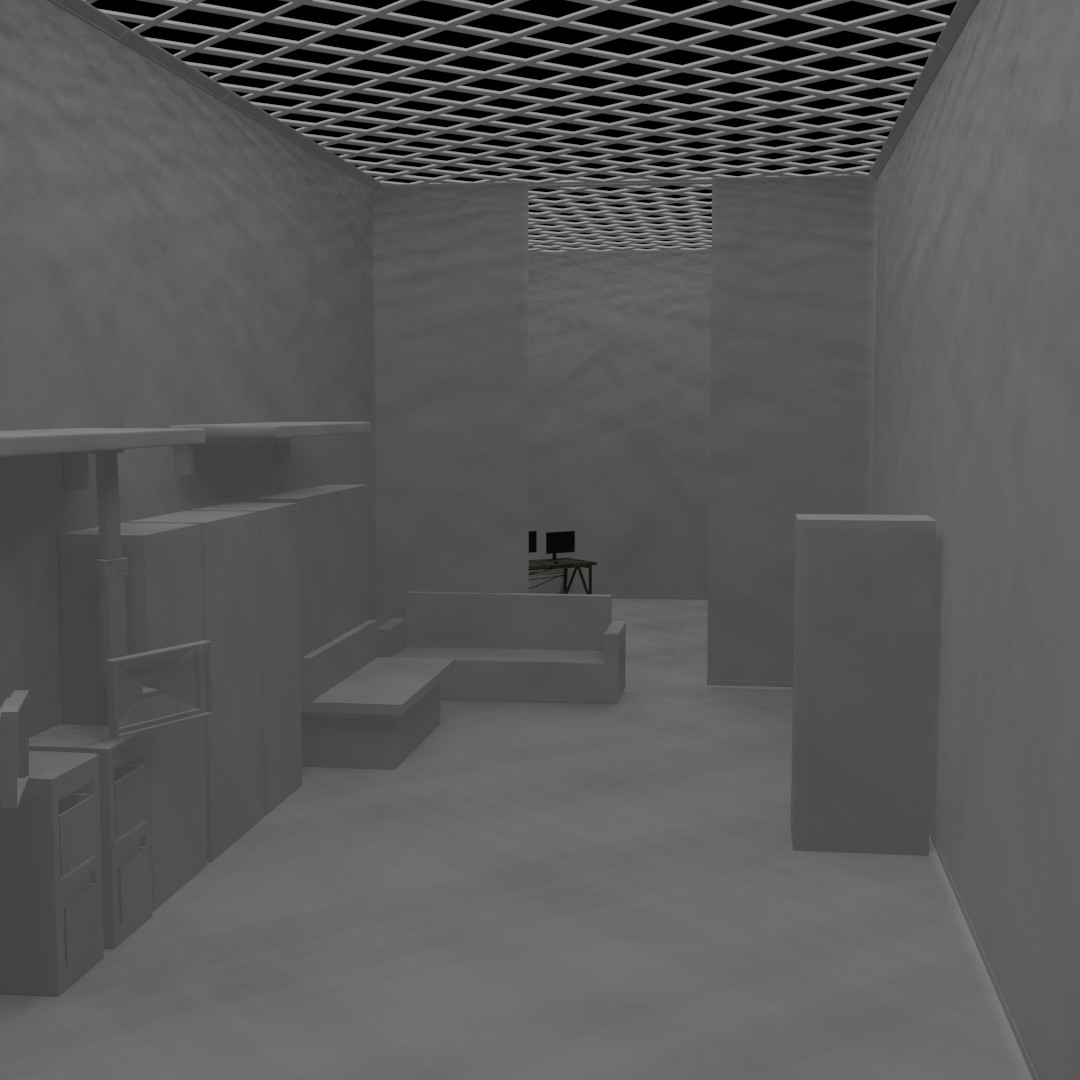 Kami__OmO's tweet image. Quick progression shots towards an animation I&apos;ve been working on in Collab with @catbug_sama (ﾉ◕ヮ◕)ﾉ*:･ﾟ✧
can&apos;t wait to share! This is the BG for scene 01 and &quot;THE Well &quot; so far  #b3d #Blender #lowpoly #Robotine