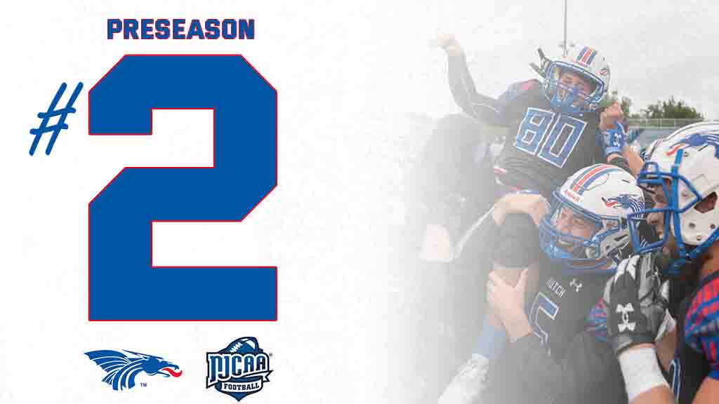 Blue Dragon Football opens at No. 2 in the @NJCAAFootball Division I Preseason rankings. Release: hutchinson.prestosports.com/sports/fball/2… #BreatheFire