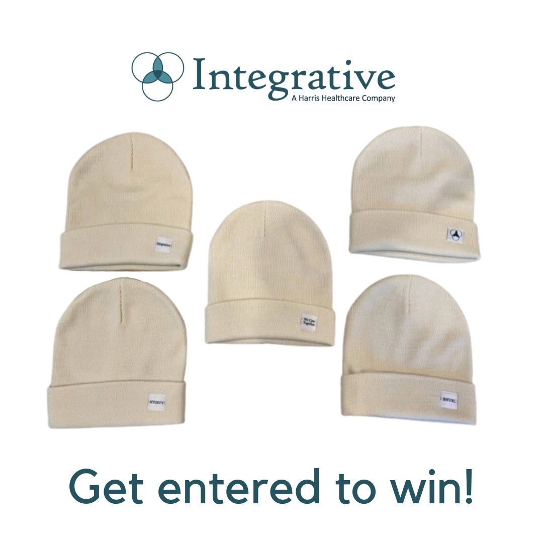 IntegrativeHHC's tweet photo. GIVEAWAY!!! If you picked up one of our new beanies, remember to post photos of you wearing it on LinkedIn or Twitter (X) with the tag #integrativehhc to become eligible for monthly gift card prizes throughout 2023! #PublicHealth #BehavioralHealth #CommunityHealth #WeCareTogether https://t.co/O01z1Hk0ZG