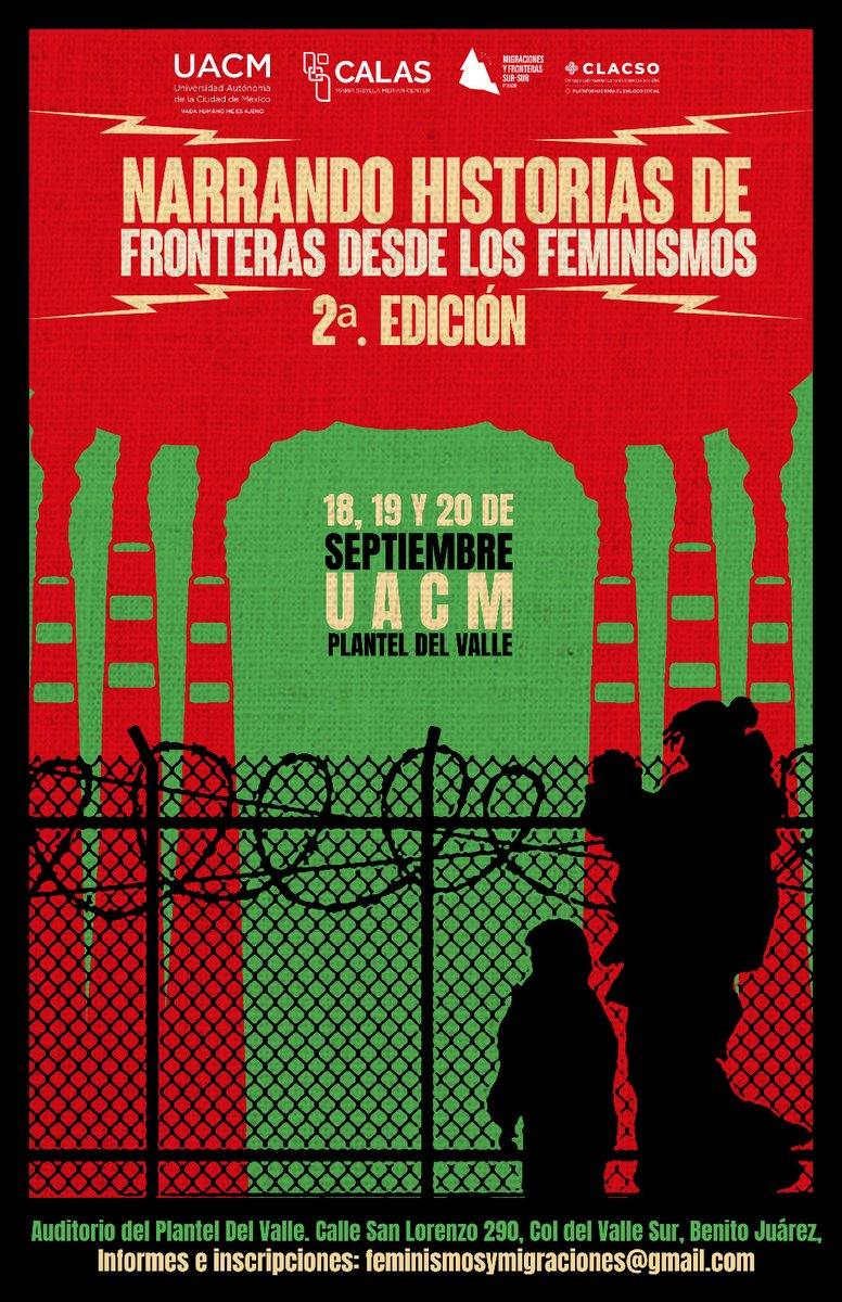 Migraciones y Fronteras Sur-Sur tweet media