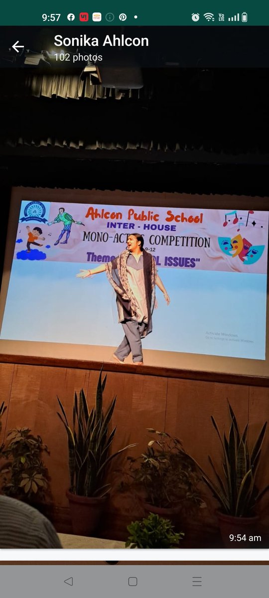 NeeruShahani's tweet photo. Mono Acting competition for Classes IX- XII held today proved to be an engaging and successful event . Young talents showcased their acting prowess and creativity on social issues.The encouraging self expression of students kept all spellbound .@Ahlconpublic1 @MamthaSays https://t.co/2eWSlntH5r
