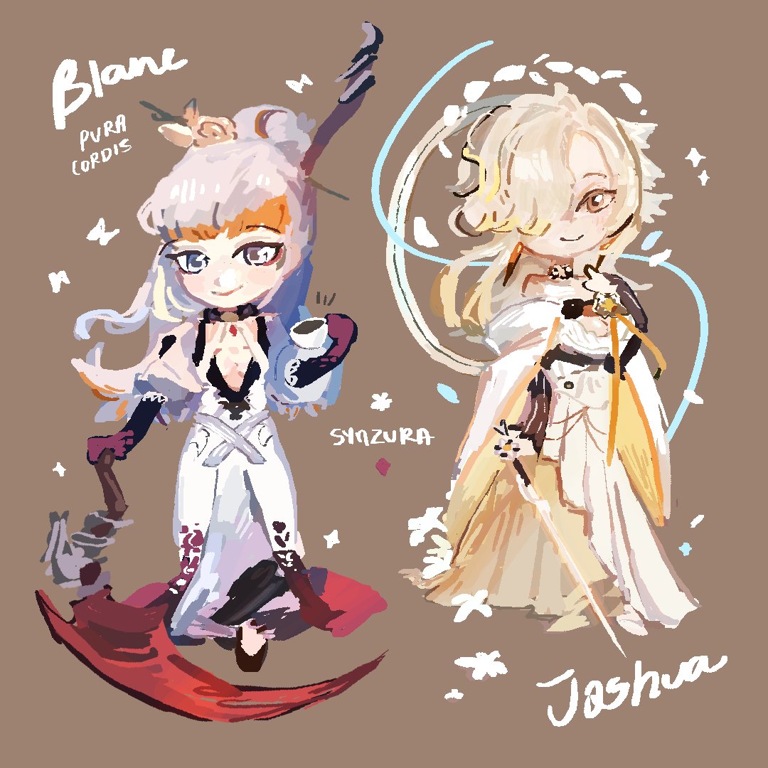 Joshua and Blanc: Pura Cordis! 🩸🤍'🌼✨
`
|
`
#art #sketch #illustration #illust #doodle #drawing #characterart #character #Blanc #Joshua #MsBlanc #fanart #alchemystarsfanart #digitalart #artwork #characterillust #chibi #chibiart #doodles #AlchemyStars #blancpuracordis