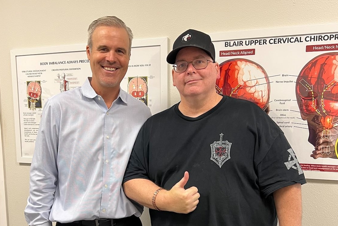 drawandstrike's tweet photo. Dr. Drew Hall of Sarasota Upper Cervical Chiropractic can help you with his Blair Upper Cervical technique. 

I'm sleeping much better and breathing easier after my most recent adjustment!

https://t.co/VOQDjl1eQr

Most people don't know this, but if the two top vertebrae in their upper neck have become misaligned, the brain stem is being 'choked off' and the full range of the central nervous system is being interfered with. This can lead to chronic issues and illnesses. 

By having your upper neck vertebrae readjusted into the proper alignment, the free flow of the central nervous system is restored and chronic illnesses and pain can disappear. 

Give Dr. Hall a try if you suffer from insomnia, TMJ, constant lower back pain, or other chronic issues!  

https://t.co/VOQDjl1eQr