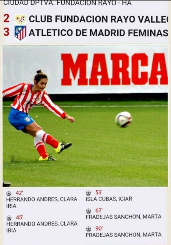 luismfrade8's tweet photo. @AyuntamientoVLL @iberdrola @culturagob @SEFutbolFem @SEFutbol @FIFAWWC @Ohara911 @JesusJCarnero @DeportesVLL @Deportesjcyl Ahora que tod@s l@s polític@s Valladolid se suben al carro del éxito. Cabe recordar q una de 1as niñas España q empezaron a viajar entre provincias para entrenar y jugar es d Valladolid. NADIE daba un € por este deporte...

¡ojalá alguno de éstos se hubieran preocupado por ella! https://t.co/eKDuFMkD8v