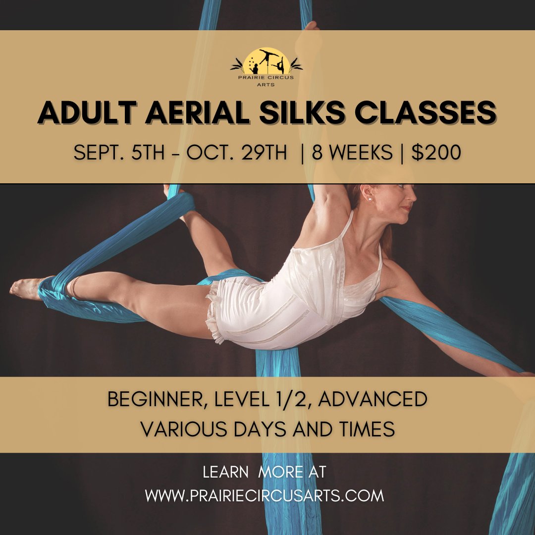 PrairieCircus's tweet photo. 🍂FALL CLASSES registration open! https://t.co/m0Zlt4pki3 https://t.co/CslPPGQgwn