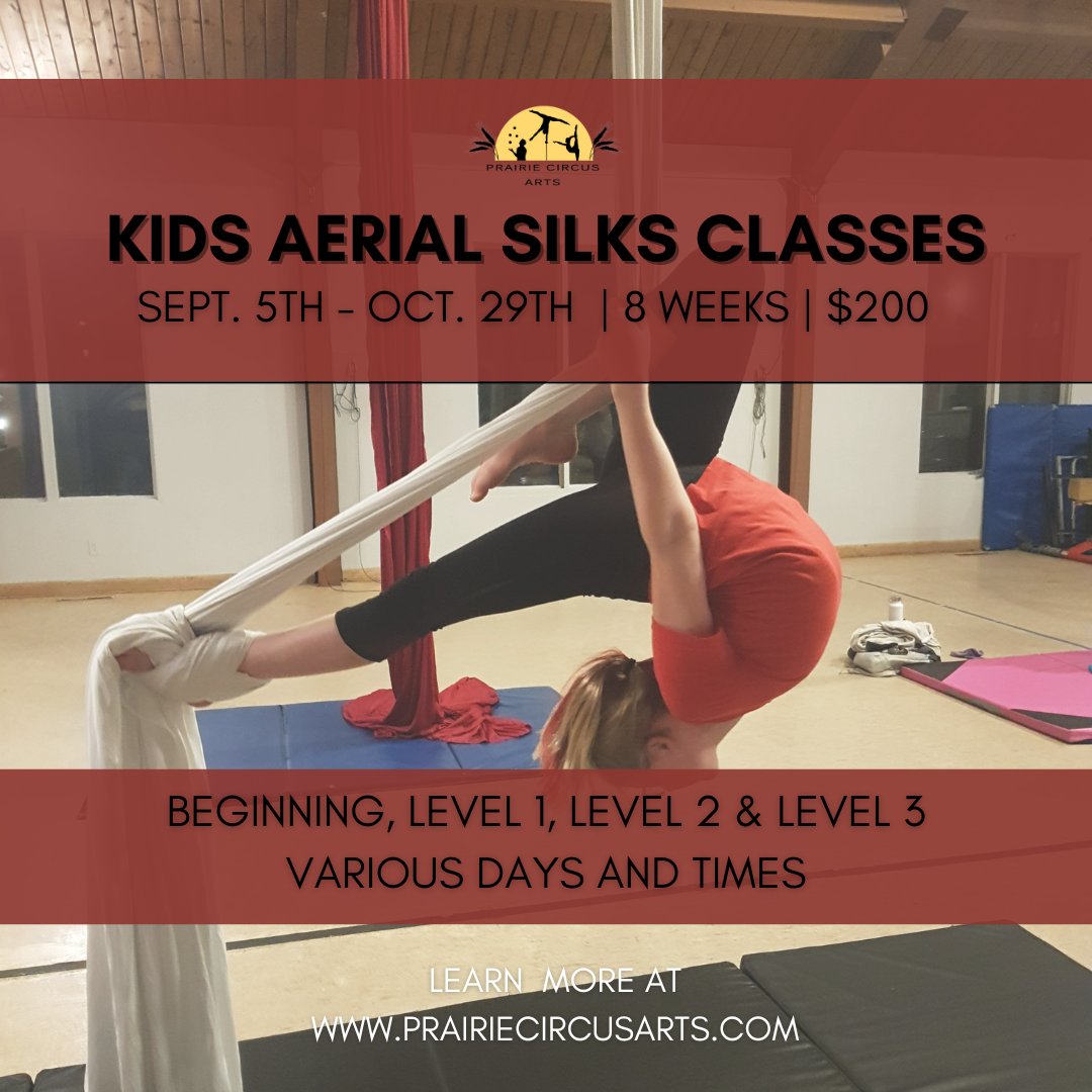 PrairieCircus's tweet photo. 🍂FALL CLASSES registration open! https://t.co/m0Zlt4pki3 https://t.co/CslPPGQgwn