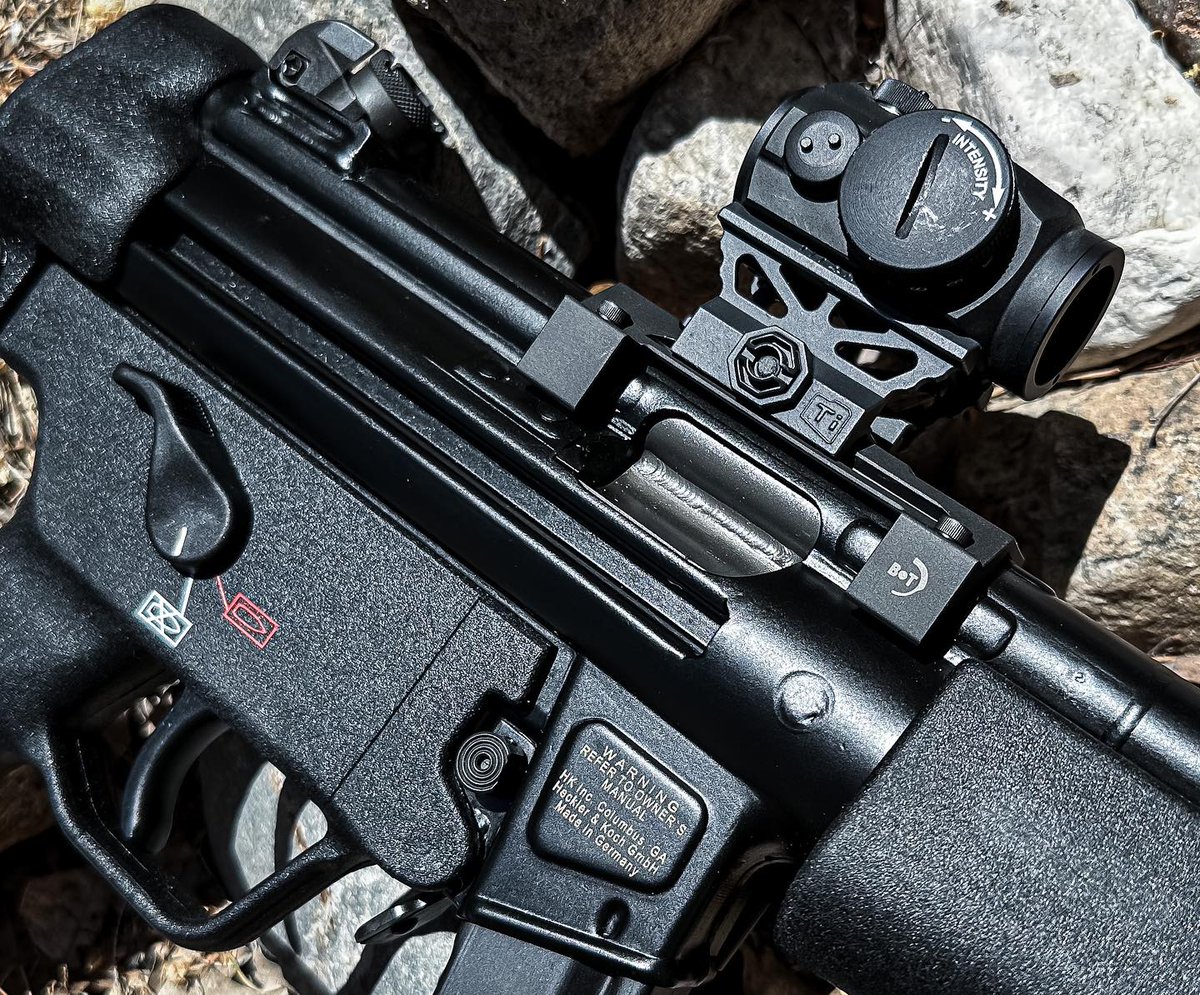 MP5 Monday
Full Titanium Micro Red Dot Mount
<a href="/HecklerAndKoch/">Heckler & Koch</a> 
<a href="/AimpointUSA/">Aimpoint, Inc.</a>