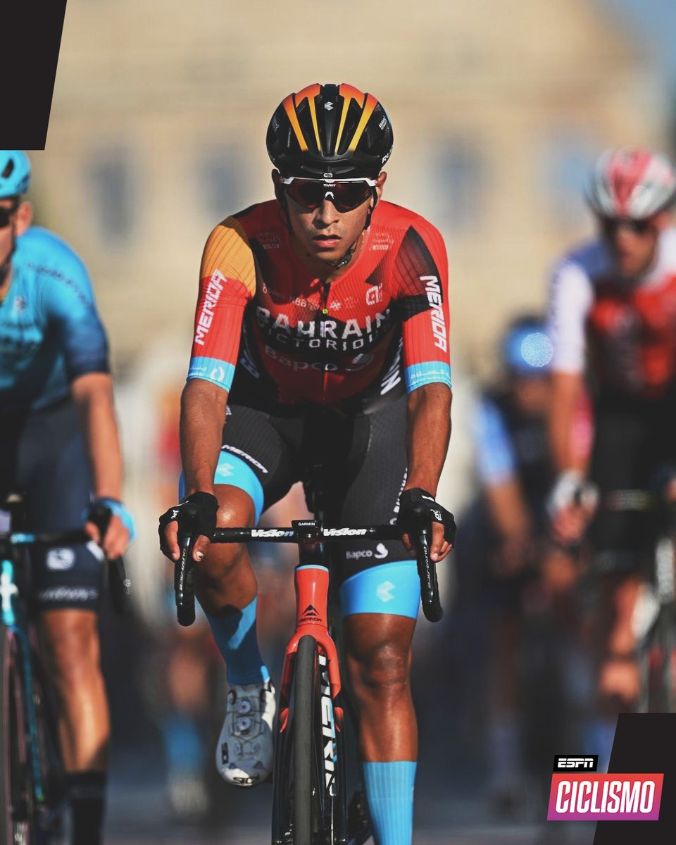 ESPNCiclismo's tweet photo. ¡Listo para #LaVuelta23! 😍
El #TeamBahrainVictorious anunció a sus hombres para la ronda española: #Buitrago, #Caruso, #Poels, #Landa, #Govekar, #Gradek, #Sütterlin y #Tiberi fueron los elegidos.
#StarPlusLA #ESPNEnStarPlus https://t.co/NvKi6mub56