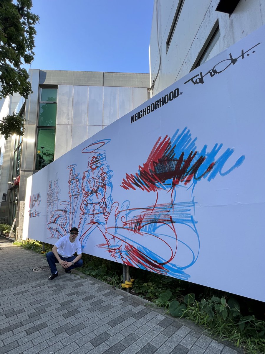 TakuSpeFAD's tweet photo. NEIGHBORHOOD®|TAKU OBATA
PRODUCT LAUNCH at NH DEALERS
2023.8.26(SAT)
NBHD TAKU OBATA Exhibition
at ON SUNDAYS (WATARI-UM B1)
2023.9.1(FRI)-24(SUN) 11:00-20:00
@onsundaysbooks
@watarium
#neighborhood
#nbhd
#craftwithpride
#takuobata
#nbhdtakuobata https://t.co/Xtb5VqUeCl