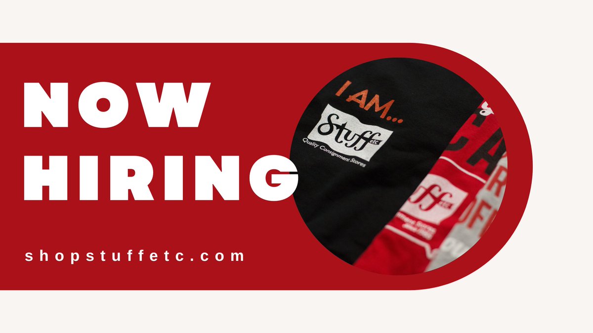 stuffetcinc's tweet photo. 🛍️ Join Our Team! 🌟 We're on the lookout for Retail Associates to join our Coralville consignment store family. If you're passionate about fashion and providing top-notch service, apply now!  https://t.co/7QuwBffOMr https://t.co/BqS0IfRmo6