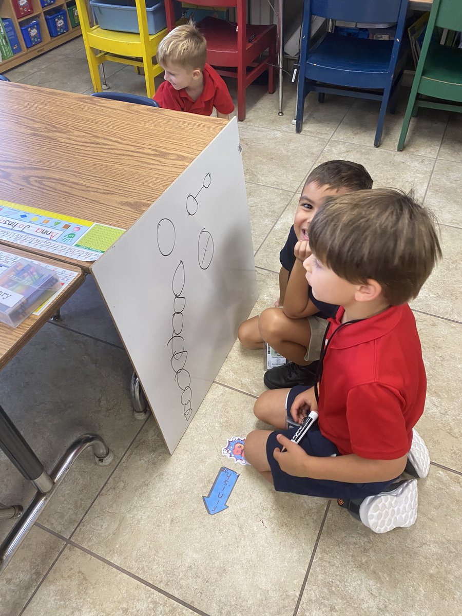 vb_jc's tweet photo. PD to practice for engagement and monitoring is happening all around campus @RosewoodMagnet school! Mrs. Merritt’s Kindergarten crew loved sharing their thinking about shapes with “Wipeout!” https://t.co/UuKAJmevPx