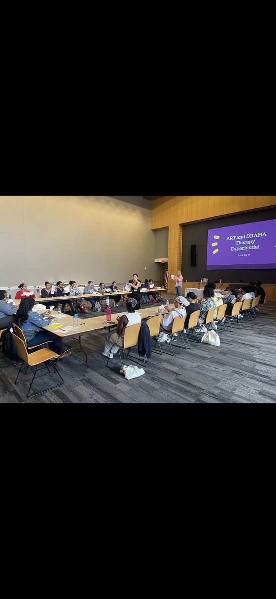 UMass_Chan_OCGR's tweet photo. #DynamicFutures Day 5 Recap: Students visited the @UMassChan Interprofessional Center for Experiential Learning and Simulation (iCELS) followed by creative therapy presentations. #MusicTherapy #ArtTherapy #DramaTherapy #MovementTherapy https://t.co/5sBwWwBkeM