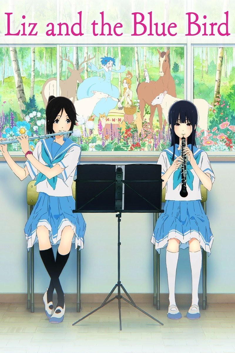 Duckxp1's tweet photo. "Liz and the Blue Bird" หรือ "ลิซกับนกสีฟ้า" มูฟวี่จากญี่ปุ่น แนวดราม่า ดนตรี และชีวิตในวัยเรียน เรื่องราวของมิโซเระ โยโรอิสุและโนโซมิ คาซากิที่ถูกนำเสนอความสัมพันธ์ของทั้งคู่ผ่านนิทานเรื่องหนึ่ง ถึงมุมมองของแต่ละคน จากความสัมพันธ์ที่แสนจะซับซ้อน #LizandtheBlueBird https://t.co/vmRoj5I3UA