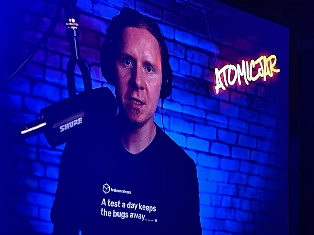 @ppadmanabhantw @springcentral @vmwaretanzulabs @starbuxman These t-shirts! “I find your lack of security disturbing” @okta “A test a day keeps the bugs away” @AtomicJarInc #SpringOne #VMwareExplore