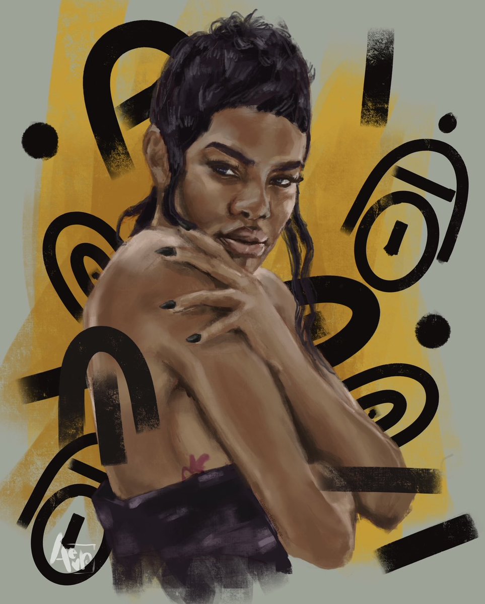 New Work <a href="/TEYANATAYLOR/">TEYANA M.J. TAYLOR</a> 
-

#a4evr #portraitart #artcollector #blackartistspace #blackart #artlicensing #blackgirlsillustrate #artdirector #artprints #blackcreators #artgallery #artcurator #blackwomenartist  <a href="/defjam/">Def Jam Recordings</a> #editorialillustration