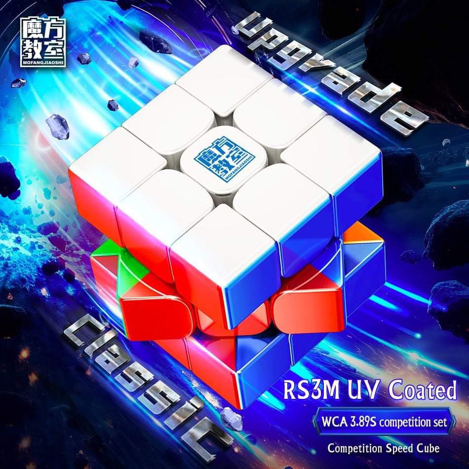 SpeedcubeP's tweet photo. Kto by pomyślał, że stara, poczciwa RS3M 2020 doczeka się wersji UV Coated ♥️.
Dla mniej wtajemniczonych, czyli tych którzy zaczęli swoją przygodę niedawno, trzeba przypomnieć, że produkt ten to najchętniej kupowana magnetyczna kostka w przedziale do 40 zł.
#speedcubing #solve https://t.co/DPRhKYxpyq