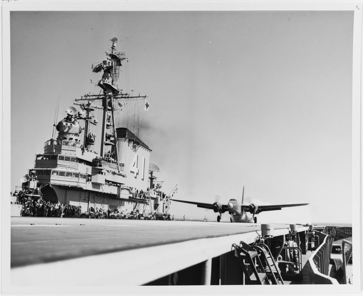 Boneyardsafari's tweet photo. Its #MidwayMonday and we look back at a Lockheed P2V-3C Neptune launching, with a JATO rocket boost, in 1949 off of USS Midway CVB-41. #ussmidway #cvb41 #cv41 #MidwayMagic #flynavy #usnavy #aviationsafari #aviationpreservation #boneyardsafari https://t.co/EIwg43bj9Y