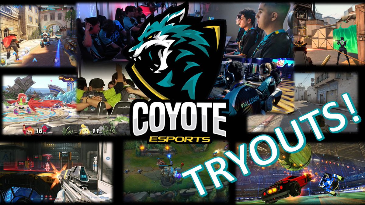 Coyote Esports is looking for <a href="/chandlergilbert/">Chandler-Gilbert CC</a> gamers to compete. Try out for League of Legends, Overwatch 2, Rocket League, Valorant, CODMW2, Smash Brothers Ultimate, Halo Infinite, and more. More Info on Discord: discord.gg/cgc