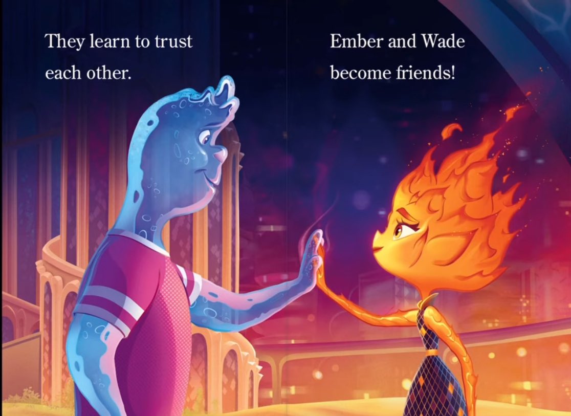 Amanecer_lobo's tweet photo. They become friends 😂
#elemental https://t.co/CJvks8PncU