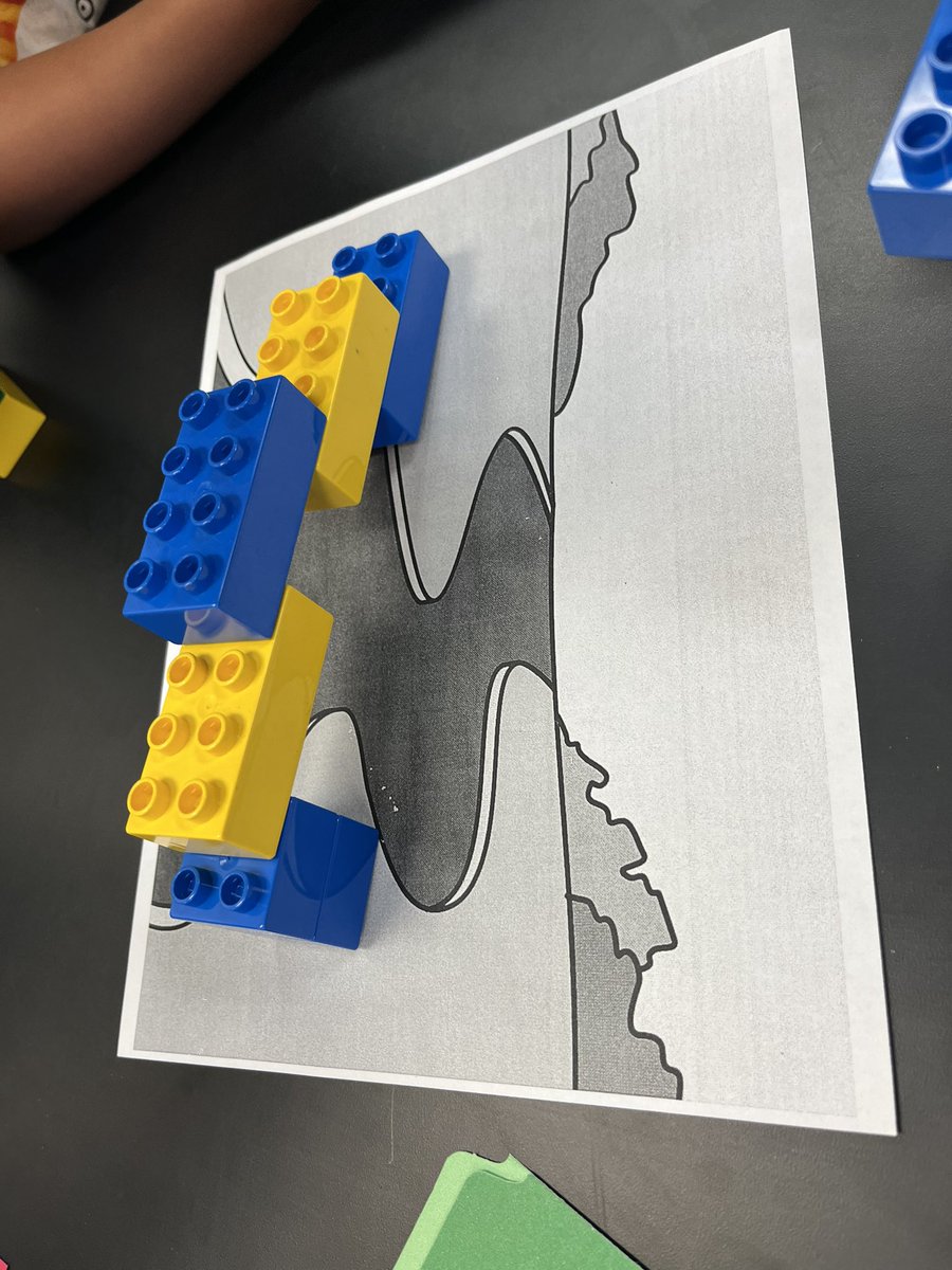 TruaxEduc's tweet photo. Designing and engineering bridges to go over the river. Connect to story Iggy Peck the Architect. @Tamikaknighton @linkingliteracy @WCE_HCS #STEMHenry https://t.co/a1sEAFyZSK