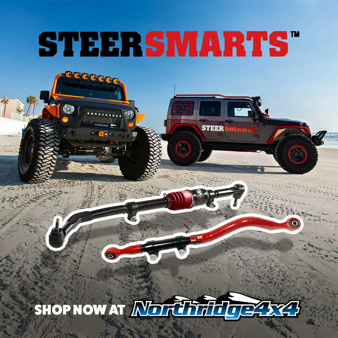 Don't let your steering hold you back from the off-road experiences you crave! Upgrade with Steer Smarts today and dominate the great outdoors like never before. View Store: buff.ly/3KEV1ln 

#SteerSmarts #OffRoadWarrior #DominateTheTrail #Northridge4x4 #northridgenation
