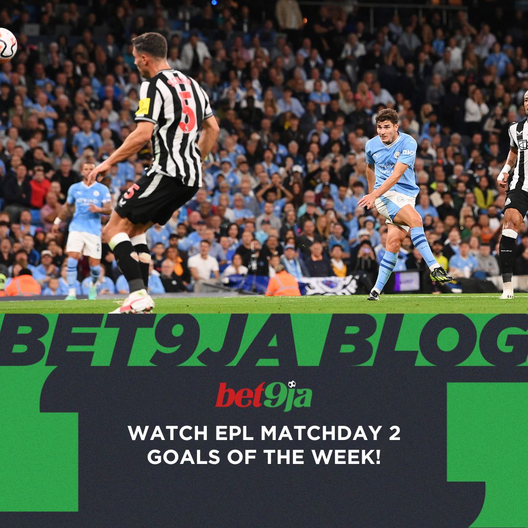 Bet9jaOfficial's tweet photo. Watch the English Premier League's best goals from the weekend HERE 🤩 

Which one is your favourite? 🤔 

https://t.co/Tyc89J9d7Y https://t.co/xqJIVWs59V