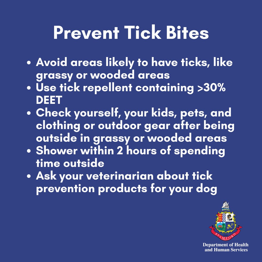 CT has 4 confirmed cases of Powassan virus this year. Although you may not have heard of this virus, it’s relatively common – we see cases every year from tick bites. When you’re enjoying the outdoors, take steps to protect yourself from tick bites. 

#powassanvirus #publichealth