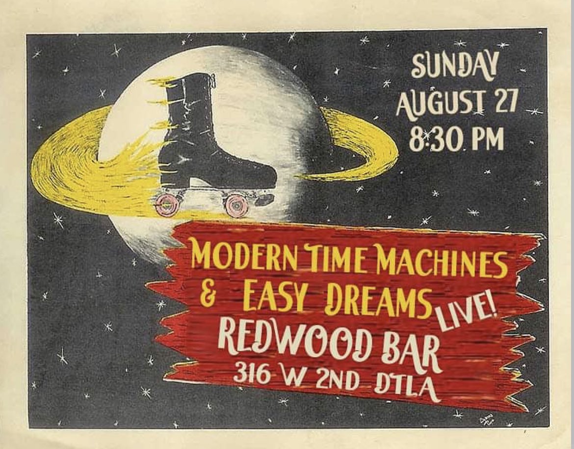 Next show Aug 27 at <a href="/RedwoodBar/">The Redwood Bar</a>  w/ Easy Dreams