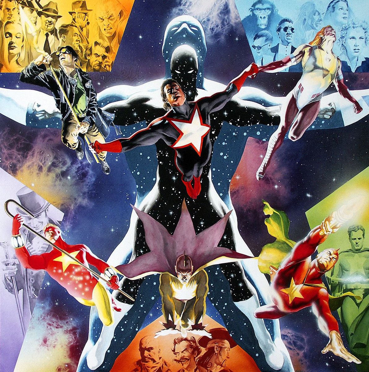 Lord_Azoth (@lord_azoth) on Twitter photo Tony Harris & Alex Ross collaborated in 6 covers for #Starman which form a poster
They chose their favorite characters and sent the piece back and forth,working each other’s art, until they were satisfied. The result is pure gold
@bloodofkirby <a href="/BiLLYd_licious/">Doc Strange 🔴⚪️</a> <a href="/matthwbox/">Matthew Box</a> Tony Harris & Alex Ross collaborated in 6 covers for #Starman which form a poster
They chose their favorite characters and sent the piece back and forth,working each other’s art, until they were satisfied. The result is pure gold
@bloodofkirby <a href="/BiLLYd_licious/">Doc Strange 🔴⚪️</a> <a href="/matthwbox/">Matthew Box</a>