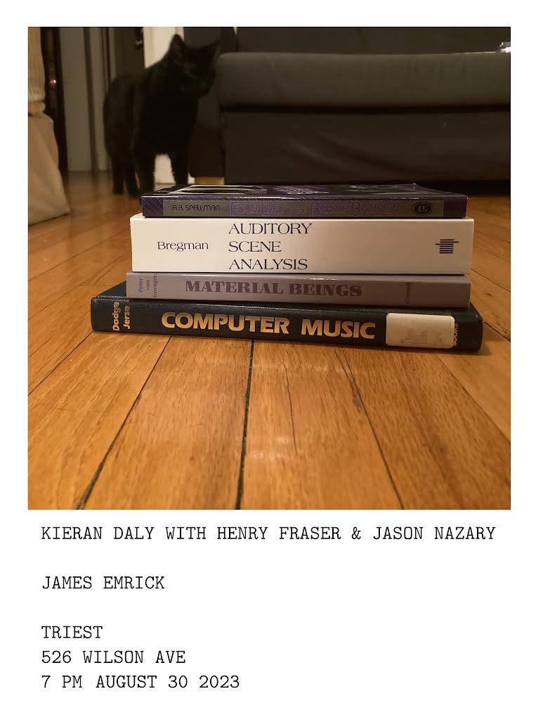 Next Wednesday at Triest Gallery