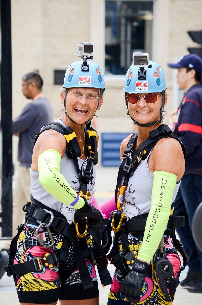 Join us TOMORROW and be part of the Drop Zone excitement. Cheer on brave rappellers as they descend Manitoba Hydro Place, take part in exciting games, and climb the Vertical Adventures mobile climbing wall.

You can also support by donating online - thedropzone.ca!