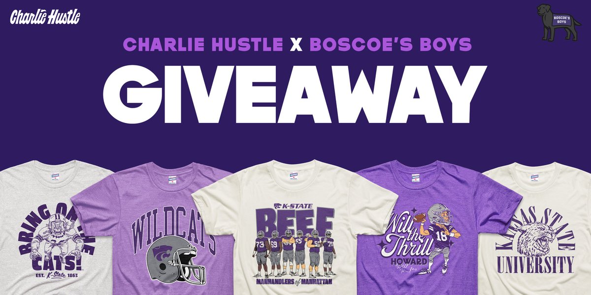 Boscoe’s Boys (@boscoesboys) on Twitter photo Alright. It is August giveaway time. First entry: Retweet this tweet and follow @boscoesboys and <a href="/CharlieHustleCo/">Charlie Hustle</a>. Second entry, in honor of Charlie Hustle’s Countdown to Kickoff: reply with what is your favorite part of the buildup to kickoff of football season or a game at BSFS Alright. It is August giveaway time. First entry: Retweet this tweet and follow @boscoesboys and <a href="/CharlieHustleCo/">Charlie Hustle</a>. Second entry, in honor of Charlie Hustle’s Countdown to Kickoff: reply with what is your favorite part of the buildup to kickoff of football season or a game at BSFS